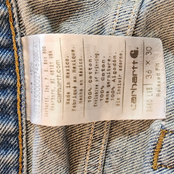 Carhartt Men's FR Jeans 36 x 30 - Picture 4 of 5